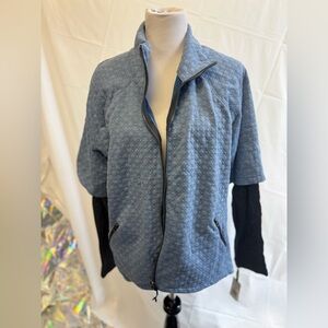 Women’s NWT Te Verde Jacket In Light Blue Size Large MSRP $70
